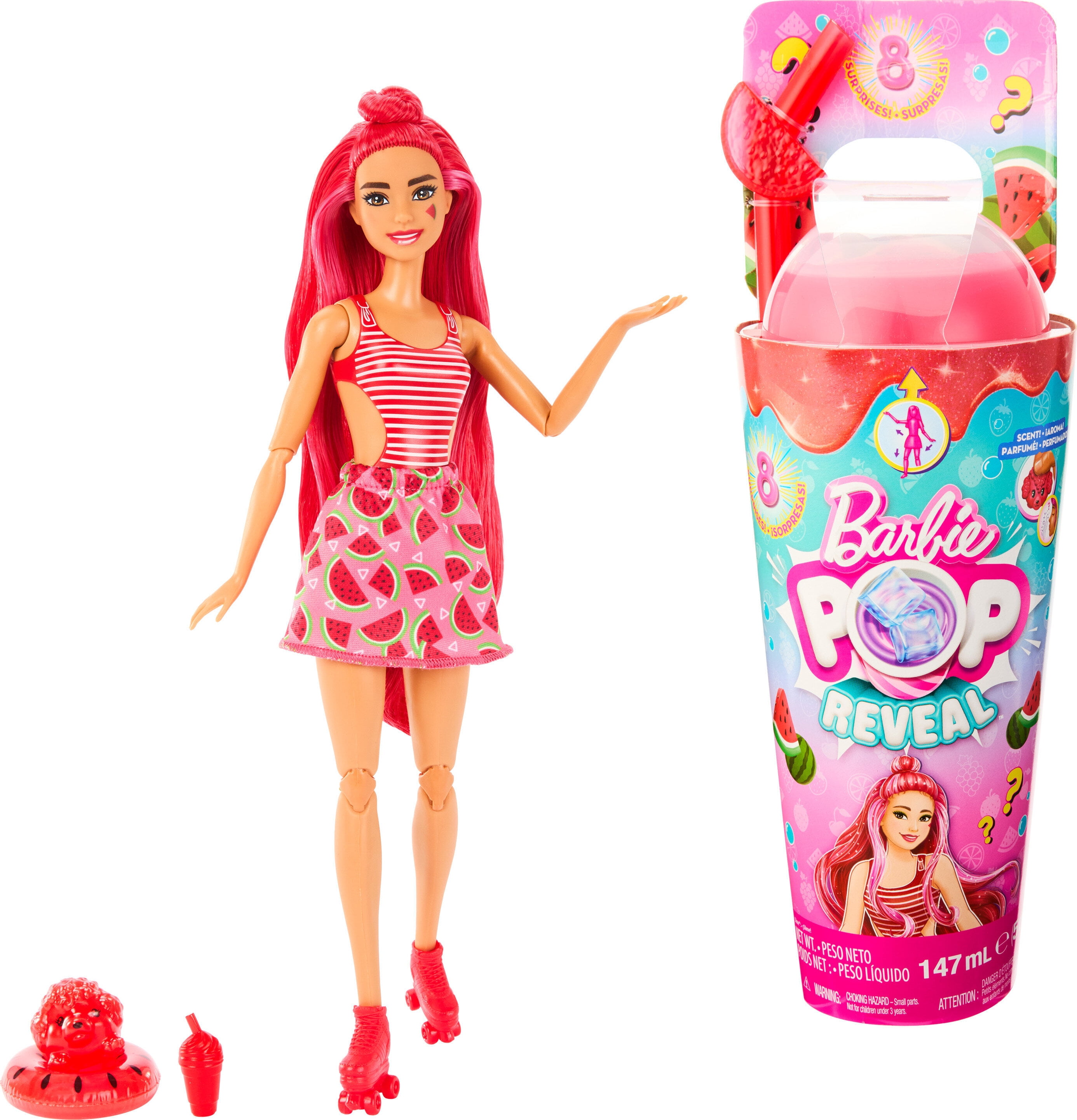 Barbie Pop! Reveal - Série Fruits - Punch aux fruits