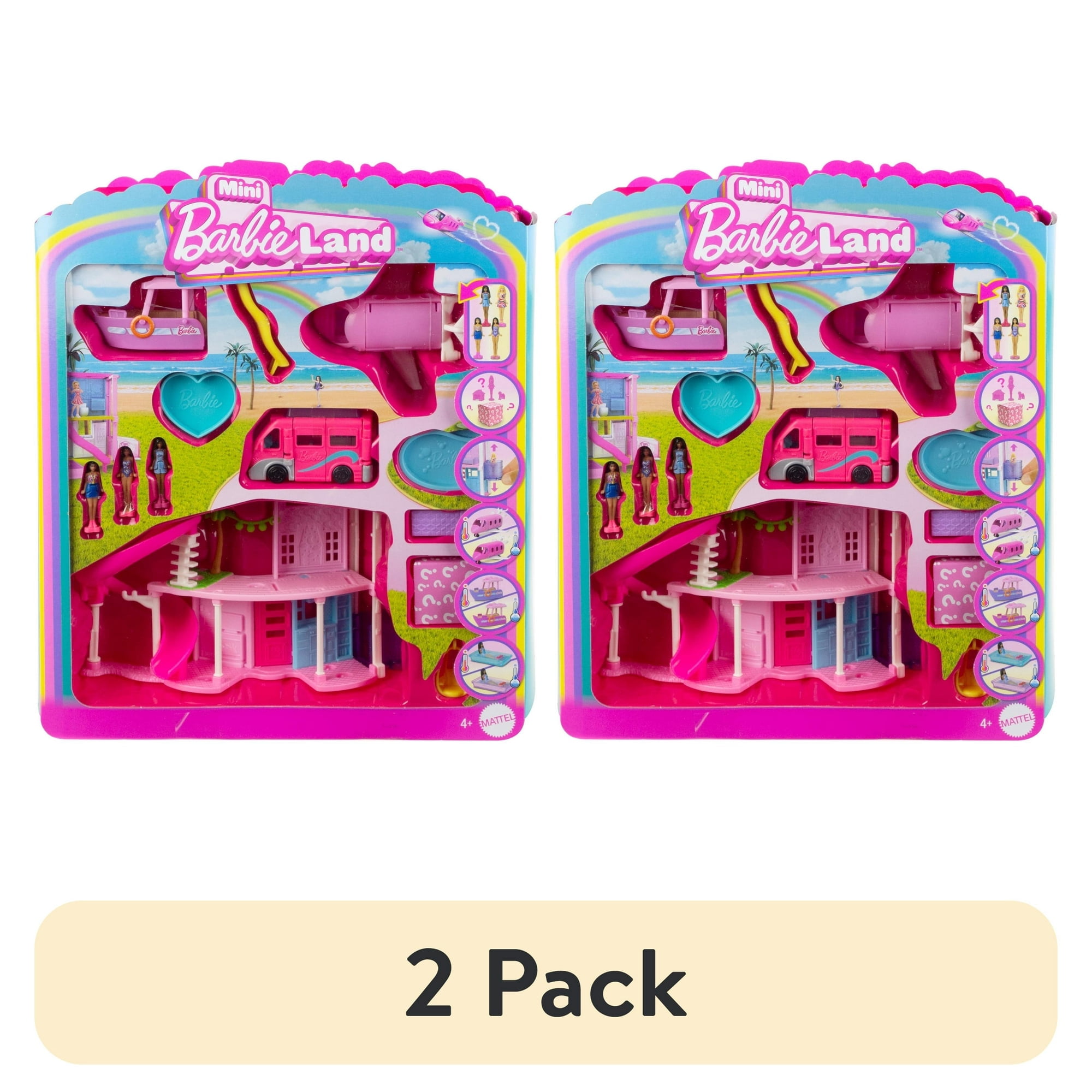 Barbie Pop Reveal Rise Surprise Gift Set with Scented Doll Squishy Scented Pet More