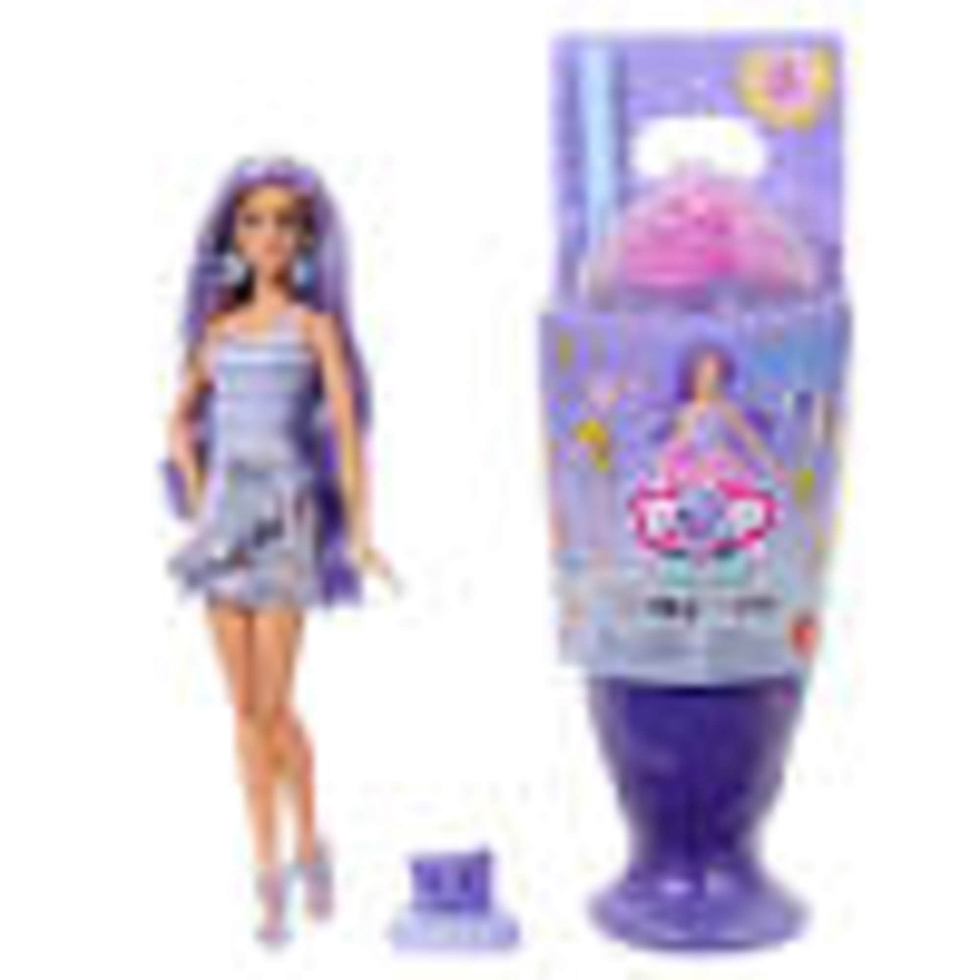 Barbie Pop Reveal Treat Series Doll & Accessories Set, Donut Dreams Fashion Doll & Pet