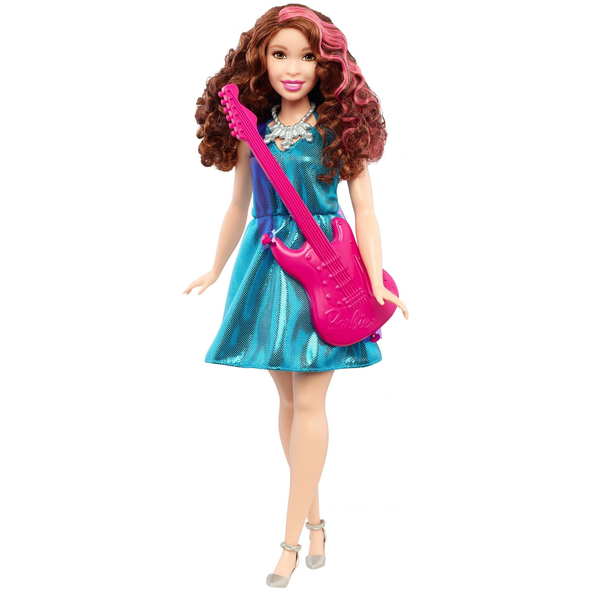 Free Shipping! Barbie Pop Star Musician Doll W Ith Brunette Free Shipping! Barbie Pop Star Musician Doll W Ith Brunette