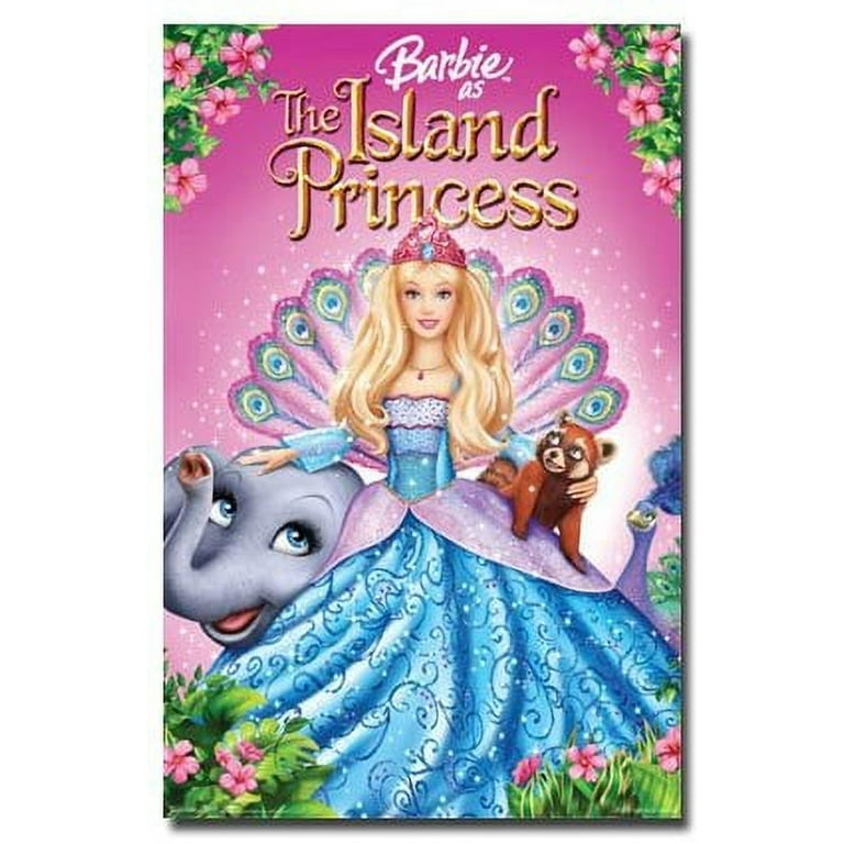 Barbie Poster The Island Princess New 24x36 Walmart