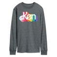 thumbnail image 1 of Barbie Pride - Ken Logo - Men's Long Sleeve T-Shirt, 1 of 5
