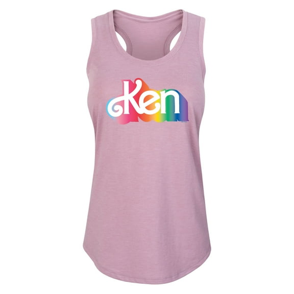 Barbie Pride - Ken Logo - Women's Racerback Tank Top