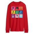 thumbnail image 1 of Barbie Pride - Pride Squares  - Men's Long Sleeve T-Shirt, 1 of 4