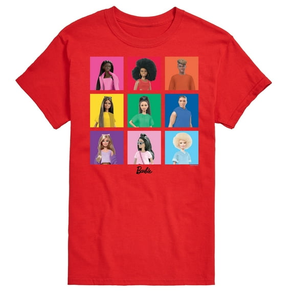 Barbie Pride - Pride Squares - Men's Short Sleeve Graphic T-Shirt