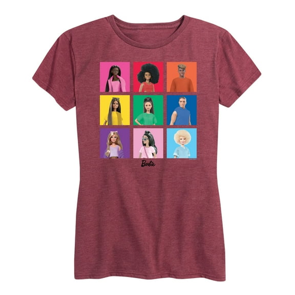 Barbie Pride - Pride Squares - Women's Short Sleeve Graphic T-Shirt