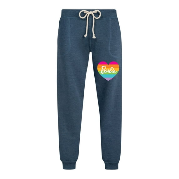 Barbie - Pride Rainbow Heart - Women's French Terry Jogger Pant
