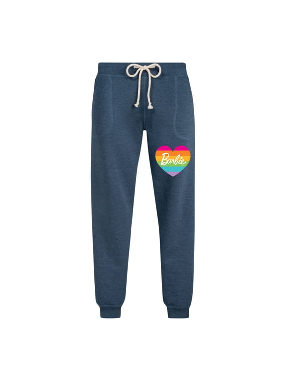 - Pride Rainbow Heart Women's Graphic Fleece Joggers