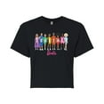 thumbnail image 1 of Barbie Pride - Together - Juniors Cropped Cotton Blend T-Shirt, 1 of 5