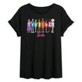 thumbnail image 1 of Barbie Pride - Together - Juniors Ideal Flowy Muscle T-Shirt, 1 of 5