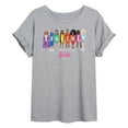 thumbnail image 1 of Barbie Pride - Together - Juniors Ideal Flowy Muscle T-Shirt, 1 of 5