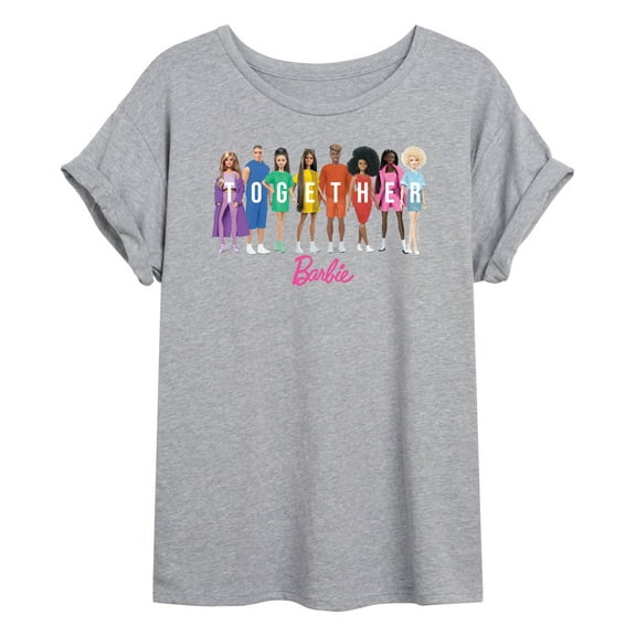 Barbie Pride - Together - Juniors Ideal Flowy Muscle T-Shirt