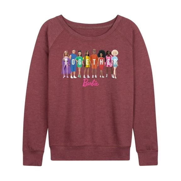 Barbie Pride - Together - Women's Lightweight French Terry Long Sleeve Shirt