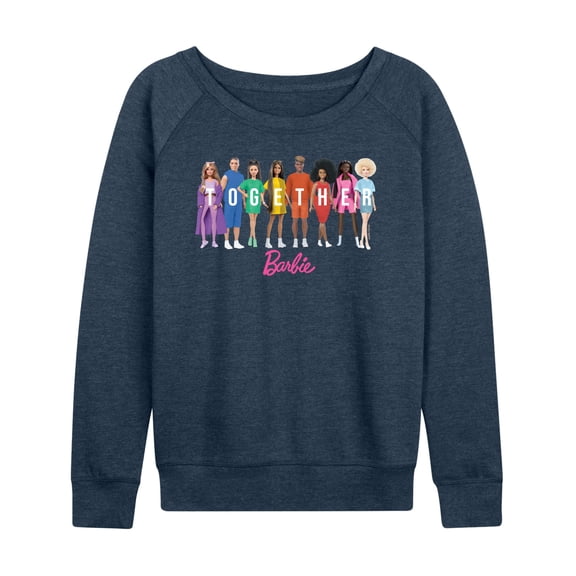 Barbie Pride - Together - Women's Lightweight French Terry Long Sleeve Shirt