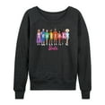 thumbnail image 1 of Barbie Pride - Together - Women's Lightweight French Terry Long Sleeve Shirt, 1 of 5