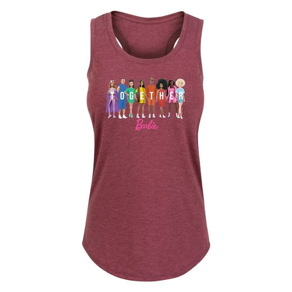 Barbie Pride - Together - Women's Racerback Tank Top