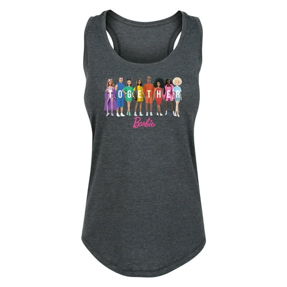 Barbie Pride - Together - Women's Racerback Tank Top