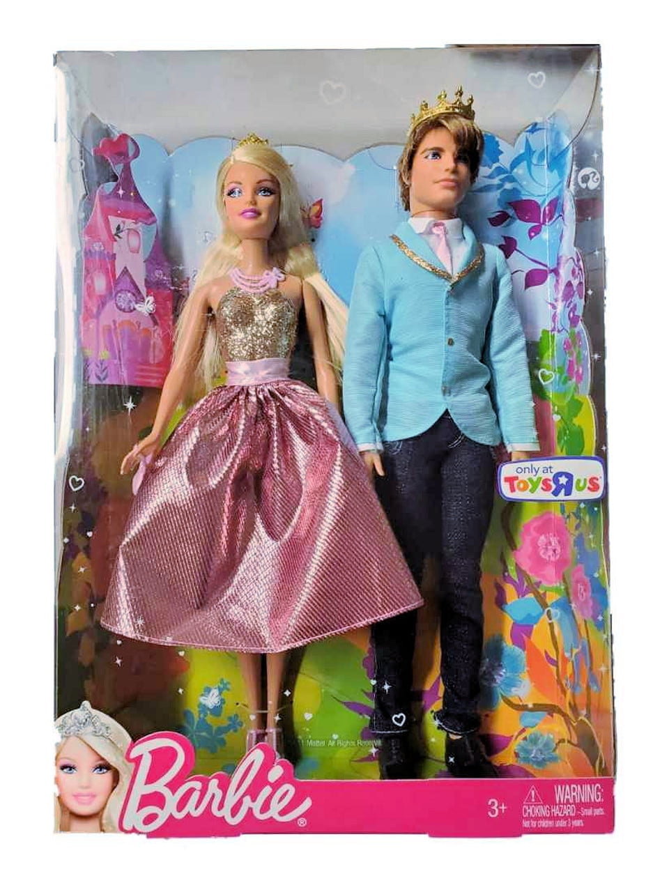 Barbie Fairytale Magic Prince and Princess Gift Set - Walmart.com