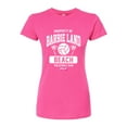 thumbnail image 1 of Barbie - Property of Barbie Land Beach Volleyball - Juniors Fitted Graphic T-Shirt, 1 of 4