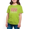 thumbnail image 1 of Barbie - Proud To Be Me - Toddler And Youth Girls Short Sleeve Graphic T-Shirt, 1 of 1