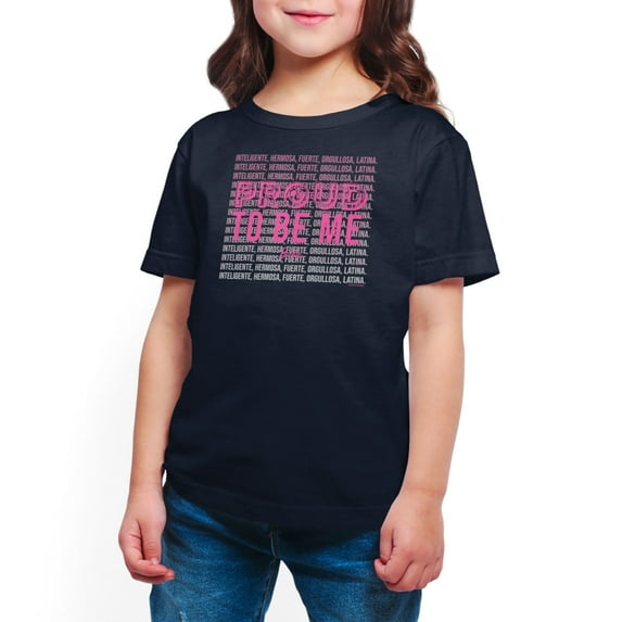 Barbie - Proud To Be Me - Toddler And Youth Girls Short Sleeve Graphic T-Shirt