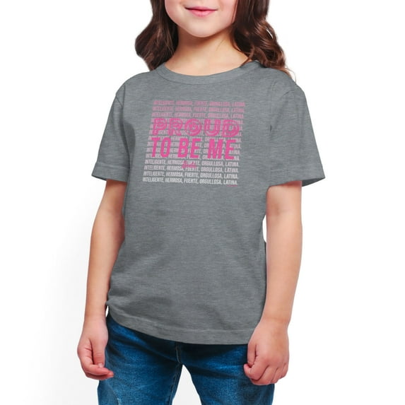 Barbie - Proud To Be Me - Toddler And Youth Girls Short Sleeve Graphic T-Shirt
