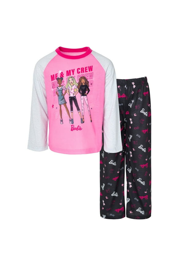 Pullover Pajama Shirt and Pants Sleep Set Little Kid to Big Kid