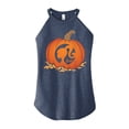 thumbnail image 1 of Barbie - Pumpkin Logo - Juniors High Neck Tank Top, 1 of 5