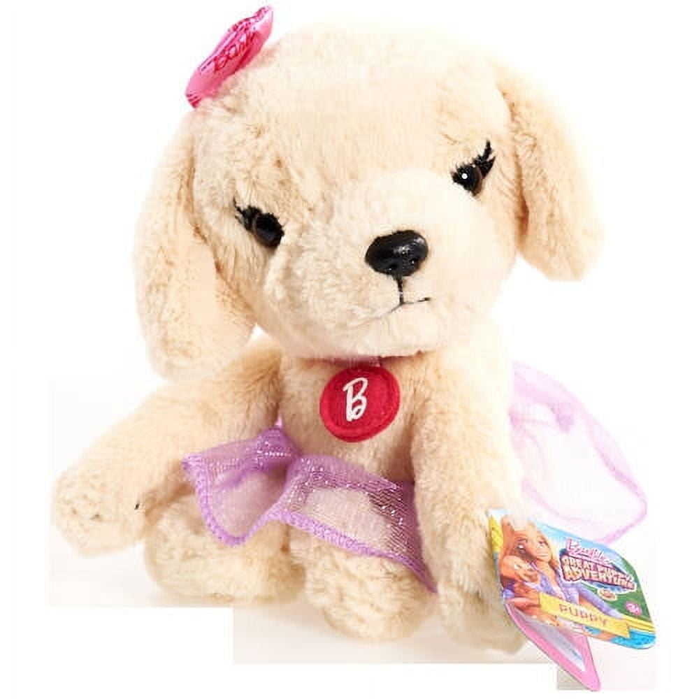 Barbie Puppy Adventure Bean Plush Golden