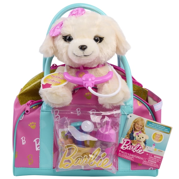 Barbie Puppy Pet Doctor Set - 9 Piece Role Play Set for Kids Ages 3 and Up