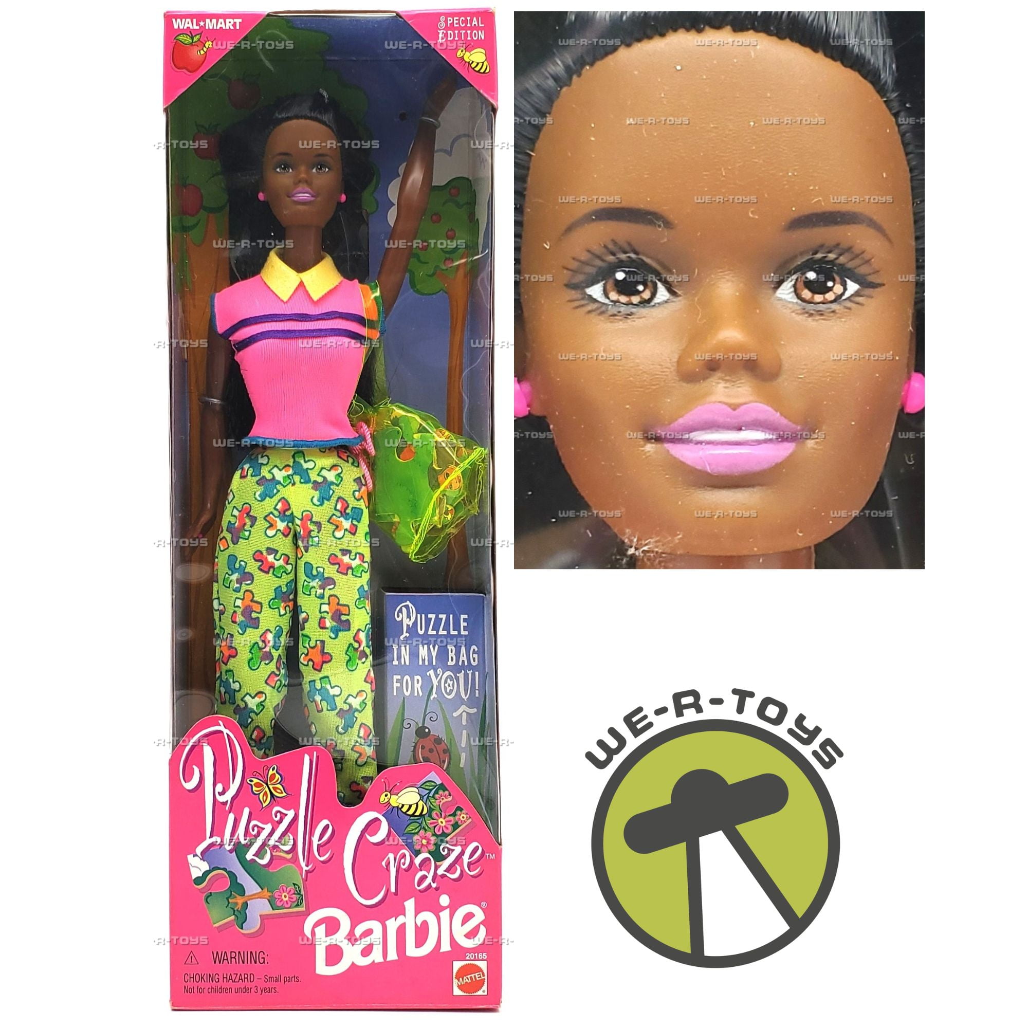 Barbie Puzzle Craze Doll African American Walmart Special