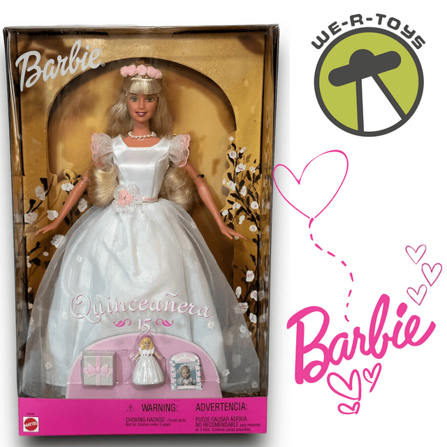 Barbie Quinceanera Doll for 15th Birthday Celebration, 2000 Mattel Collection 50285 - Walmart.com