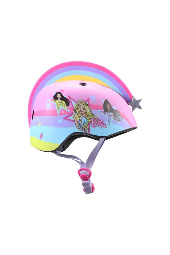 Rainbow Mohawk Kids Bike Helmet, 3D Helmet for Kids Ages 5+