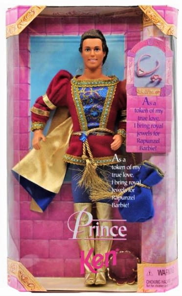 Barbie Rapunzel Prince Ken Doll 1997 Mattel 18080 - Walmart.com