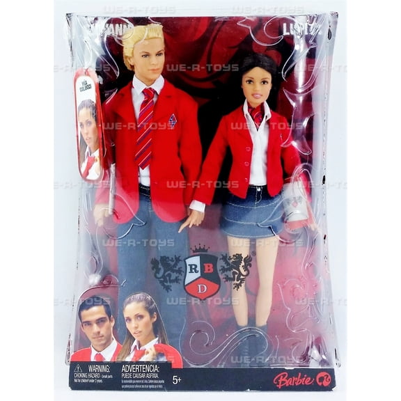 Barbie Rebelde RBD Giovanni and Lupita Doll Gift Set 2008 Mattel N2757 NRFB