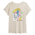 thumbnail image 1 of Barbie - Retro Aerobics - Juniors Oversized Graphic T-Shirt, 1 of 4