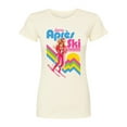 thumbnail image 1 of Barbie - Retro Apres Ski - Juniors Fitted Graphic T-Shirt, 1 of 4