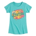 thumbnail image 1 of Barbie - Retro Barbie Logo - Girls Fitted Short Sleeve Graphic T-Shirt, 1 of 5