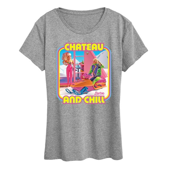 Barbie - Retro Chateau And Chill - Women's Short Sleeve Graphic T-Shirt