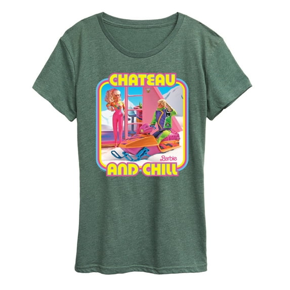 Barbie - Retro Chateau And Chill - Women's Short Sleeve Graphic T-Shirt
