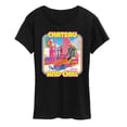 thumbnail image 1 of Barbie - Retro Chateau And Chill - Women's Short Sleeve Graphic T-Shirt, 1 of 4