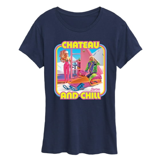 Barbie - Retro Chateau And Chill - Women's Short Sleeve Graphic T-Shirt