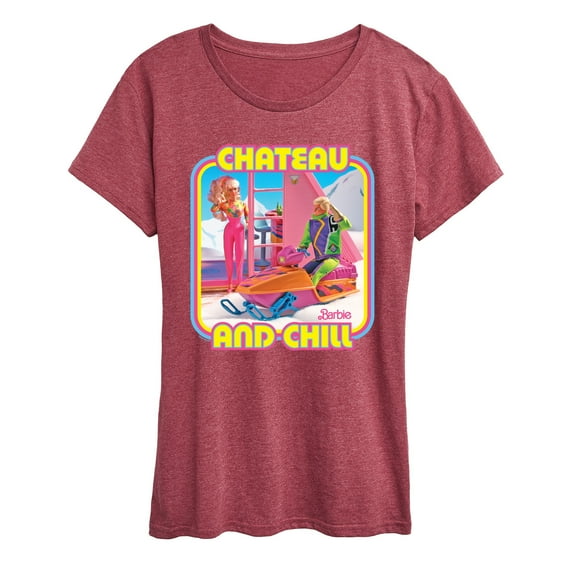 Barbie - Retro Chateau And Chill - Women's Short Sleeve Graphic T-Shirt