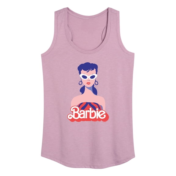 Barbie - Retro Classic Styled Barbie - Women's Racerback Tank Top