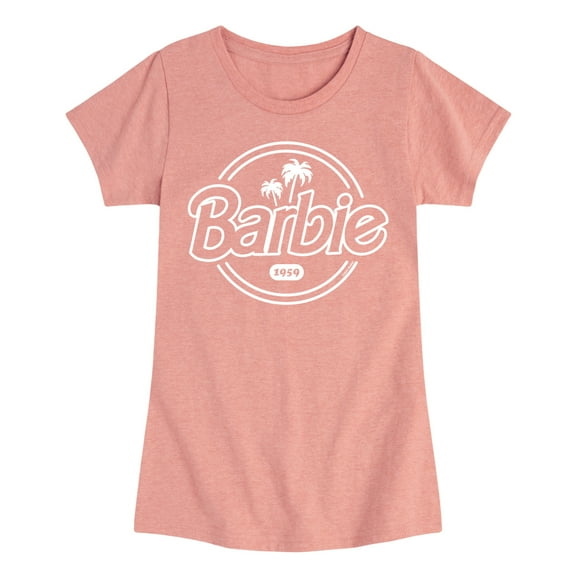 Barbie - Retro Logo 1959 - Toddler & Youth Girls Short Sleeve Graphic T-Shirt