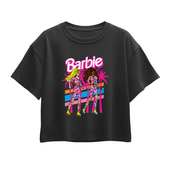 Barbie - Retro Skate - Youth Girls Boxy T-Shirt