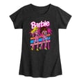 thumbnail image 1 of Barbie - Retro Skate - Youth Girls Fitted Short Sleeve T-Shirt, 1 of 4