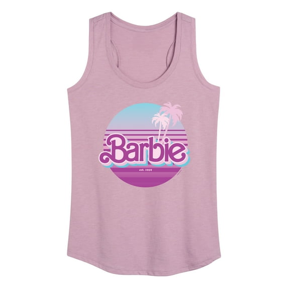 Barbie - Retro Style - Summer Theme - Women's Racerback Tank Top