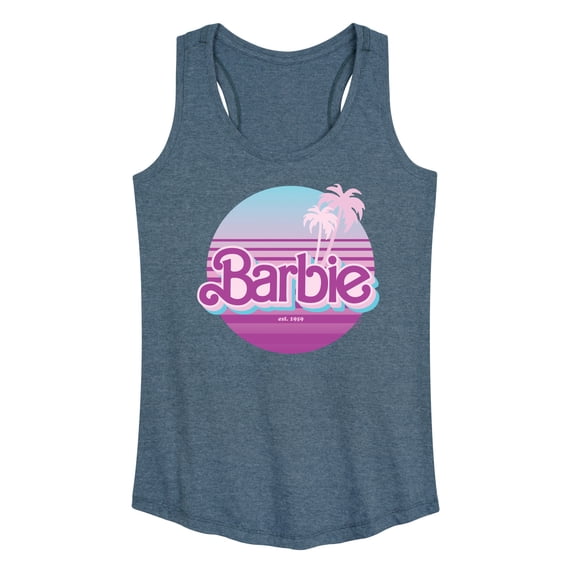 Barbie - Retro Style - Summer Theme - Women's Racerback Tank Top