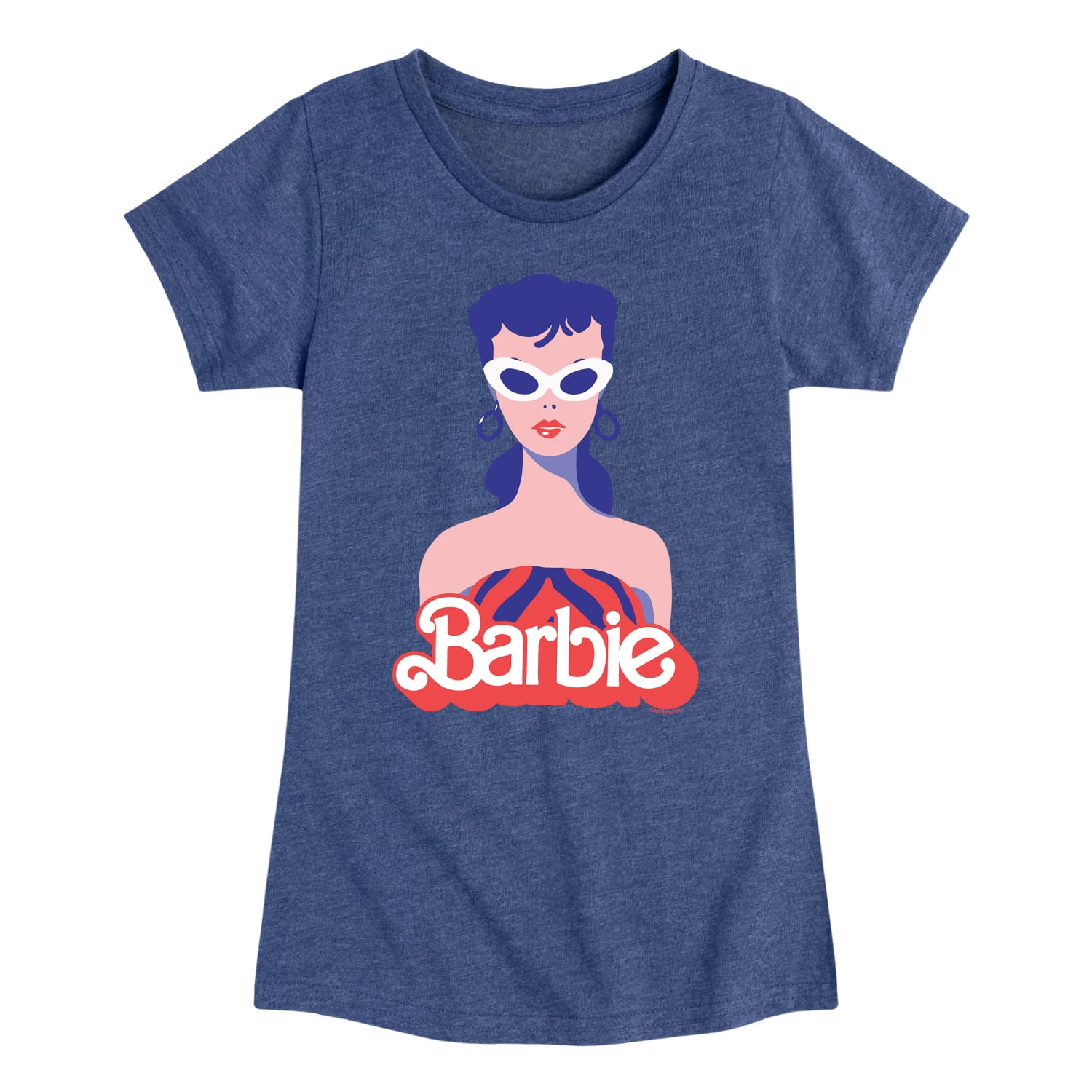 Barbie - Retro Swimsuit - Original Logo - Toddler And Youth Girls